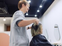 ラルゴ ヘアー(LARGO Hair)の雰囲気（カウンセリング～仕上げまで1人のスタイリストが担当します◎）