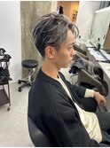 波巻きツイストスパイラルパーマ/フェザーパーマ/眉毛/メンズ 