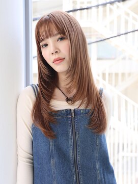 エムスラッシュ 横浜元町店(M.SLASH) サラサラ/艶髪/シャギー/ロングレイヤー/ストレート/元町