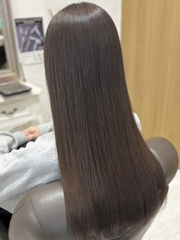 コルテ 倉敷西阿知店(CoRte.)の写真/【髪質改善専門店☆輝くツヤ髪ストレート】思わず触れたくなる柔らかナチュラルストレートが叶うサロン◎