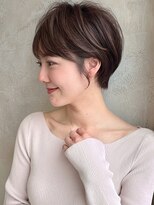 アフロート ルヴア(AFLOAT RUVUA) みね.マッシュショートでスッキリ快適!30代40代小顔新宿面長