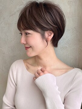 アフロート ルヴア(AFLOAT RUVUA) みね.マッシュショートでスッキリ快適!30代40代小顔新宿面長