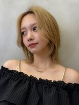 ロンド ストラーダ 心斎橋(Lond strada)&nbsp;レイヤーボブ×ハイトーン[心斎橋/髪質改善]