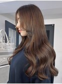 【レイヤーカット】韓国ヘア顔まわりカットロングレイヤー堀江