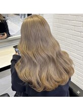 98%枝毛・切れ毛軽減！最小限にダメージを抑えるケアブリーチで理想の髪に♪【ケアブリーチ/ダブルカラー】