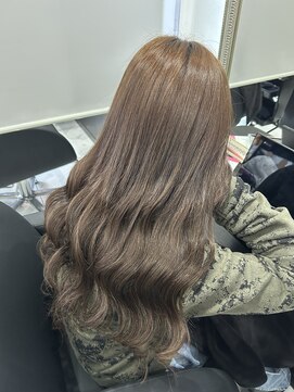ヘアーデザイン ジェルム(Hair Design germe) ベージュカラー×エクステ MAYUKO