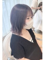 ネオリーブ チロル 横浜西口店(Neolive CiroL.)&nbsp;ボブレイヤー/似合わせカット/ラベンダー/大人ガーリー【横浜】k