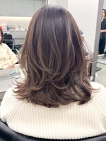 ジルブラン 土浦(JIL BLAN)&nbsp;ハイライトバレイヤージュダブルカラーケアブリーチ20代30代