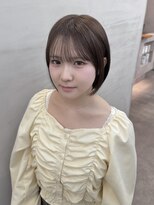 ジーナ 池袋(Zina)&nbsp;#ミニボブ×オリーブベージュ