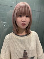 トイロ 中目黒(Toiro)&nbsp;ボブレイヤー/ペールピンク/デザインカラー