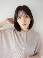 エルフレームバイワンラヴェスト(L'FLAME by one Lovest)&nbsp;ミディアム顔周りレイヤーおくれ毛前髪長野駅◇