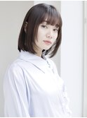 レイヤーカット 顔まわりレイヤー 透明感カラー 髪質改善
