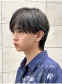 マッシュヘア/黒髪/メンズカット/men's/フェザーパーマ