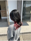 <Hazuki> &nbsp;&nbsp;インナーカラー