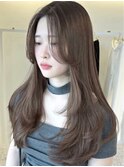 ハイライトカラーイルミナカラーダブルカラーレイヤーカット