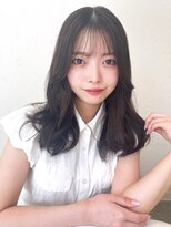 ザブックハンドサロン(The book hand salon) モノトーン×セミロング