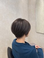 トキ(toki)&nbsp;ショート×暗髪カラー
