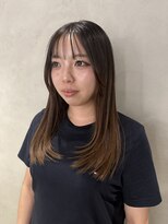 アングゥギャラリー(ungu GALLERY)&nbsp;顔周りレイヤー/髪質改善トリートメント