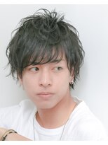 クラン(clan)&nbsp;ナチュラルアッシュ☆束感ミディアムショート