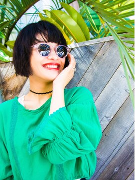 リリアン 表参道(relian) 暗髪カラーで大人ショートスタイル♪