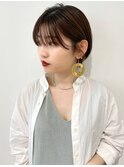 【大人可愛い】ひし形小顔ショートボブ
