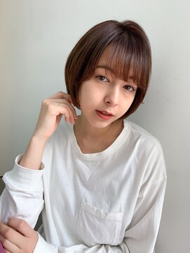 ネイヴィル オモテサンドウ(navile omotesando) 【yuka】ワンカールショートボブ