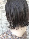 切りっぱなしボブ