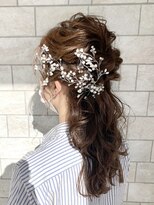 アメイジングヘアー 千歳店(AMAZING HAIR) 【AMAZING HAIR 千歳店/横山】結婚式 お呼ばれ ハーフアップ