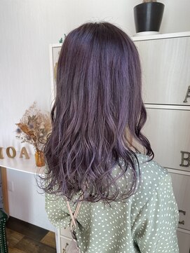 ヘアデザイン ノア(Noa) くすみパープル