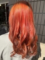 アース 三軒茶屋店(HAIR&MAKE EARTH) サンセットオレンジカラー