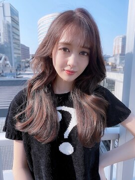 アイティーバイアルバム 下北沢店(IT by ALBUM) ヨシンモリ_アースカラーくびれヘアツートンカラー_9130