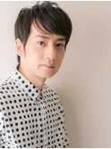 抜け感暖色系カラー大人ナチュラルショートスタイルb与野