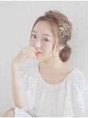 ☆月曜営業☆ojiko.簡単ねじり編み込みアレンジ
