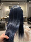 【イルミナカラー】艶髪ブルーブラック★