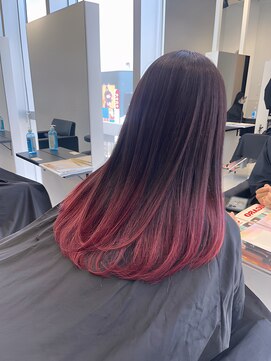 アライブ ハラジュク(ALIVE harajuku) グラデーションカラーバレイヤージュインナーカラー　ryota