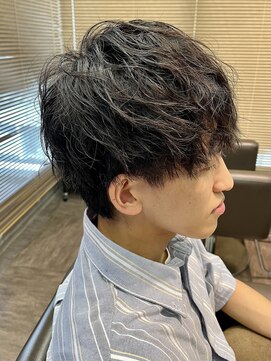 スタイル スマート サロン(STYLE smart salon) STYLE藤沢メンズマッシュ黒髪ツーブロツイストスパイラルパーマ