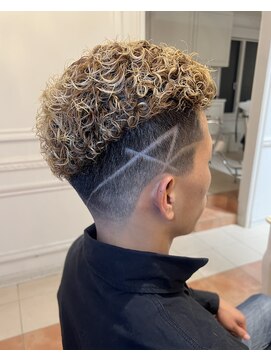 ヘアスタジオ アルス 御池店(hair Studio A.R.S) 短髪パーマ バチバチ極道パーマ