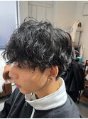 緩めツイスパ×マッシュ 2WAYバング ビジネス10代20代30代40代