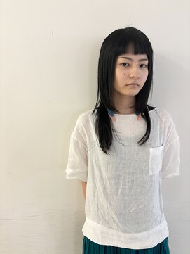 エンドリンク(endlink) 黒髪ウルフロング