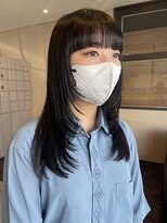 シン カフネ(Shin Kafune)&nbsp;フェイスレイヤー/レイヤーカット/ワイドバング