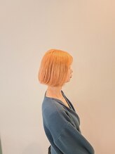 カラ(Cara) 艶髪オレンジボブ♪