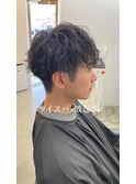ニュアンスパーマ/韓国マッシュ/スペインカール/波巻き/ツイスパ