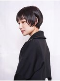 大人かわいい×前上がりショート