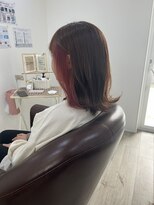 ラムーア(Rahm.)&nbsp;ベージュ×サーモンピンク