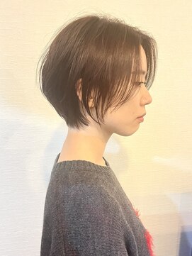 ヘアスペース クレール(hair space clair) 【clair清水恭平】30代40代襟足改善ショートカット/似合わせ