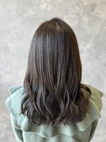 ザ ラブズ ラフズ ヘアー 本店(the loves laughs hair) オリーブグレージュ/ターコイズグレージュ/ゆるふわミディアム