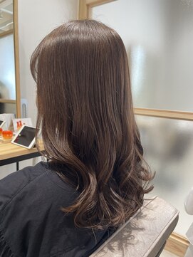 ルーム 富木島店(room) ロングスタイル/アッシュカラー