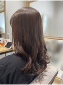 ロングスタイル/アッシュカラー