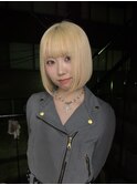 切りっぱなしボブ