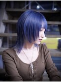 ウルフカット/中性ウルフ/ハイトーンウルフ/ショートウルフ